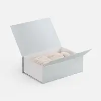 Коробка Bicolor Case, белая с серым