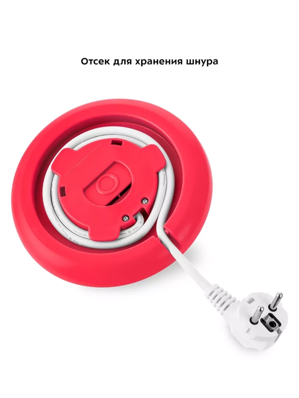 Чайник электрический металлический пластик КТ-6197 - 1.7 л