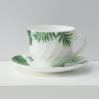 Сервиз столовый &laquo;Лист папоротника&raquo;, 37 предметов, стеклокерамика