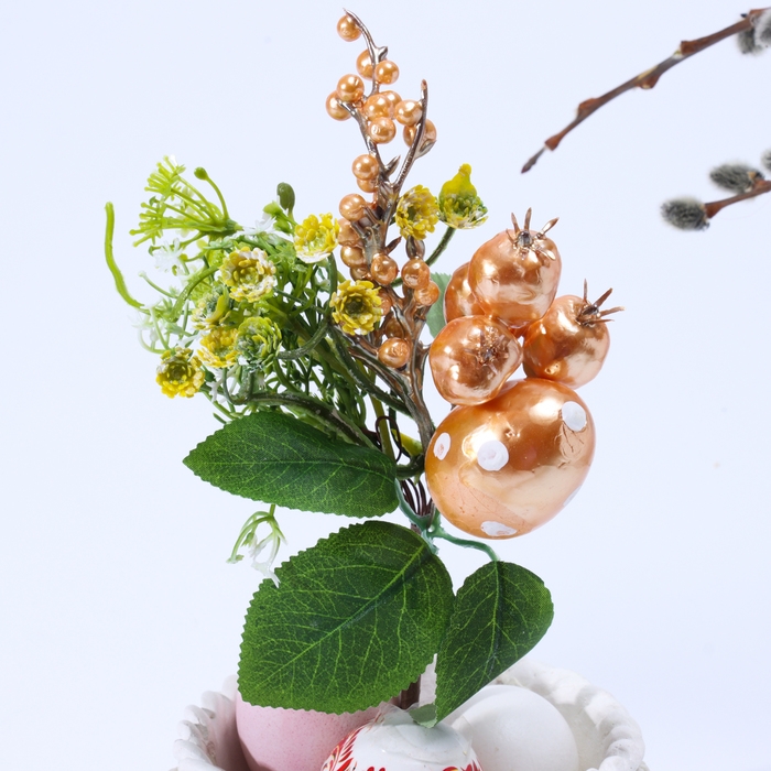 Пасхальный декор&raquo;Яйца оранжевого цвета&raquo; 7 &times; 14 &times; 25 см