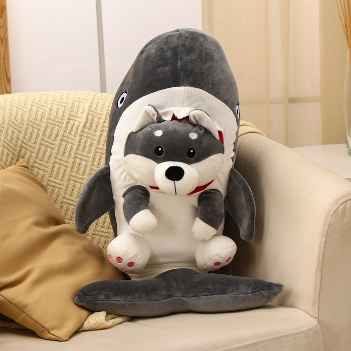 Мягкая игрушка &laquo;Собака-акула&raquo;, 70 см