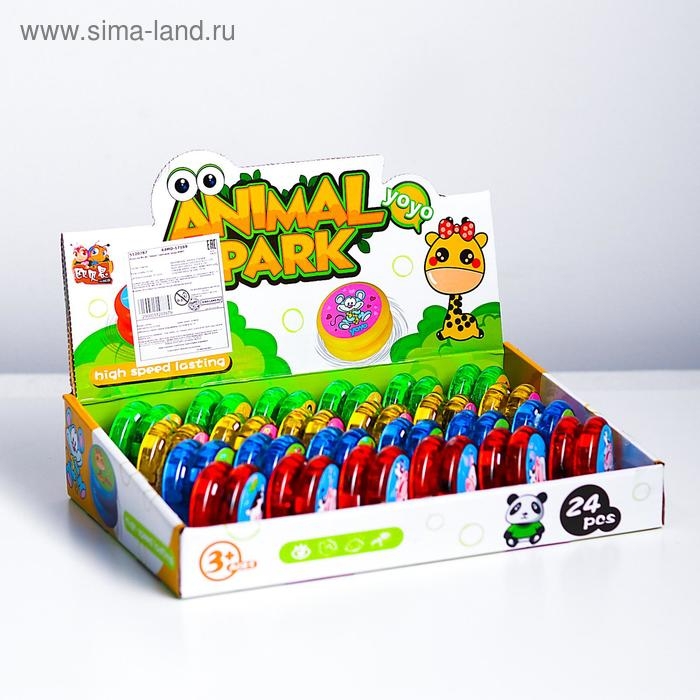 Йо-Йо &laquo;Звери&raquo;, световой, виды МИКС