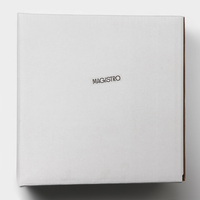 Тортовница фарфоровая Magistro Kingdom, 30,5&times;9,5 см