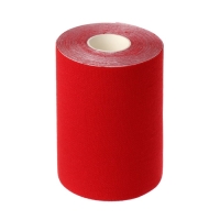 Кинезио - тейп, 10 см &times; 5 м, цвет красный