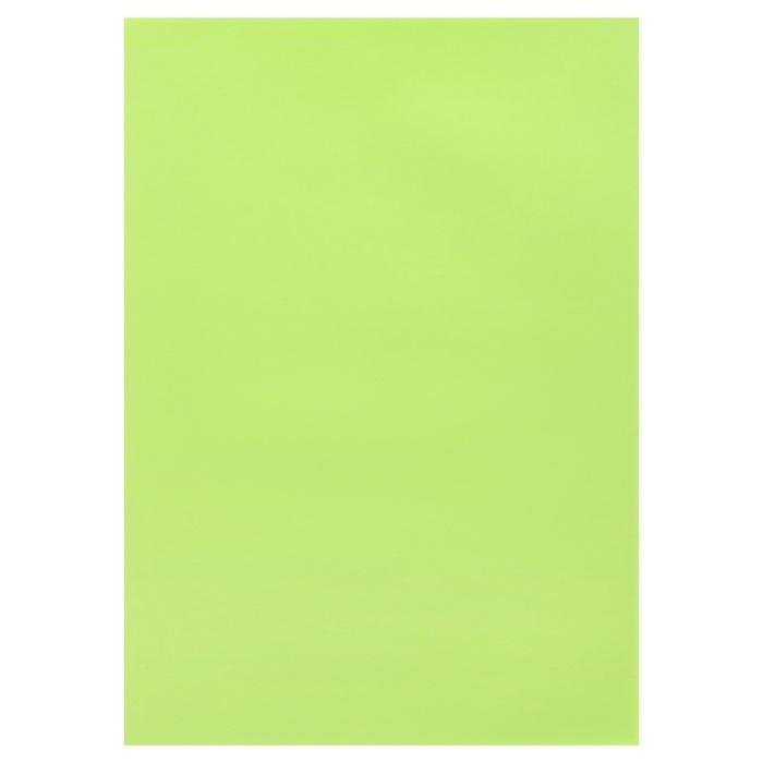 Бумага цветная А4, 50 листов, неоновая, зелёная, 80г/м2