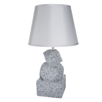 Настольная лампа "Баланс" Е14 40Вт серый 22х22х40 см RISALUX