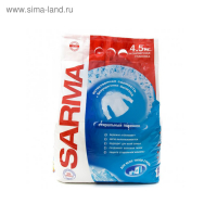 Стиральный порошок Sarma &laquo;Горная свежесть&raquo;, универсальный, 4,5 кг