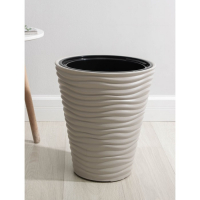 Кашпо для цветов со вставкой &laquo;Дюна&raquo;, 19,5 л, цвет кремовый