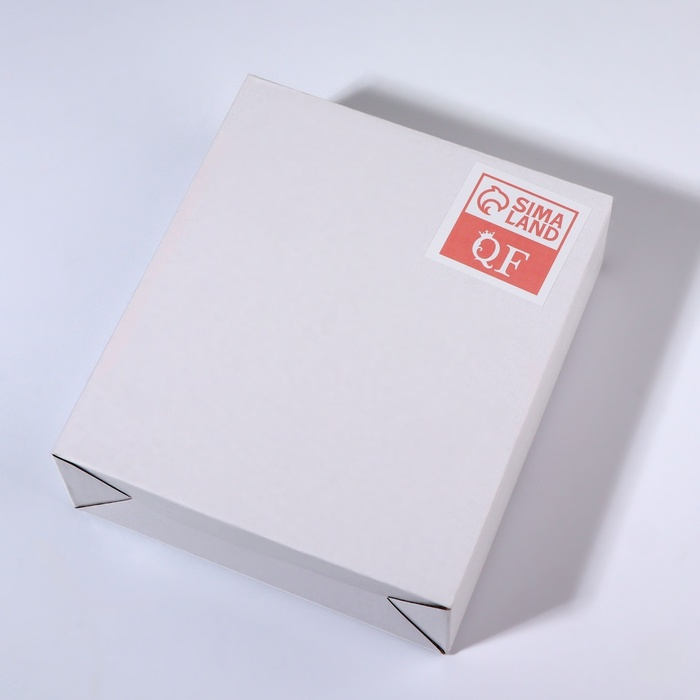 Зеркало настольное, на гибкой ножке, зеркальная поверхность 13,5 &times; 16,2 см, цвет белый