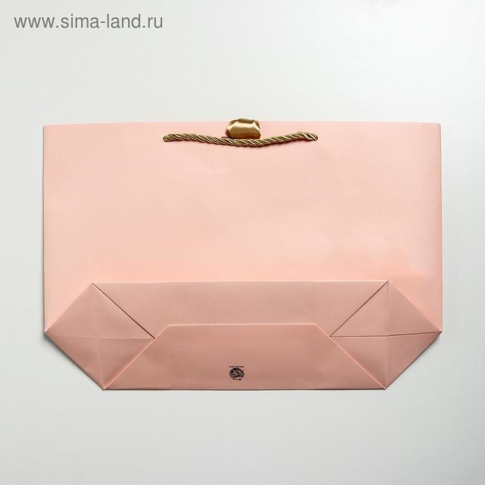 Пакет подарочный, упаковка, &laquo;For you with love&raquo;, 33 х 31 х 13 см