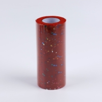 Фатин с разноцветными блёстками, 15 см, 11 &plusmn; 1 г/кв.м, 23 &plusmn; 1 м, цвет красный №17