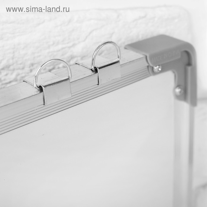 Доска двусторонняя, пробковая и магнитно-маркерная, 60 &times; 45 см