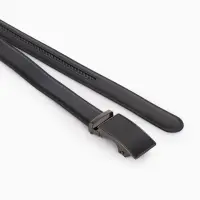 Ремень муж 07-01-03-03 Июнь2501, 3,7*0,3*140 см, Великан, мелкий флотер, пр автомат, черный   109036