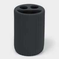 Набор для ванной "Лайн" 4 предмета (дозатор для мыла, стакан, 2 стакана,  мыльница)