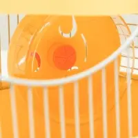 Клетка для грызунов "Пижон", укомплектованная с замком, 27 х 21 х 31 см, жёлтая