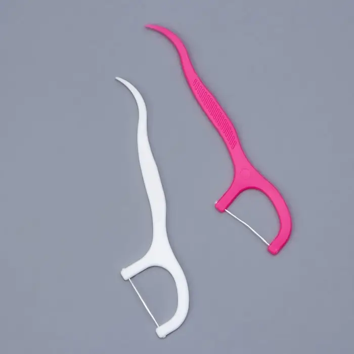 Зубочистка с зубной нитью Доляна, 20 шт, 7,5&times;1,5 см