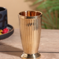 Стакан "Милк шейк" латунь 5,5х5,5х11 см