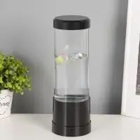 Светильник "Медузы" LED, RGB, USB, 3-5Вт, чёрный 9х9х25,5 см