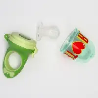 Ниблер для прикорма с силиконовой сеточкой &laquo;Еда, я люблю тебя&raquo;, р-р сеточки М