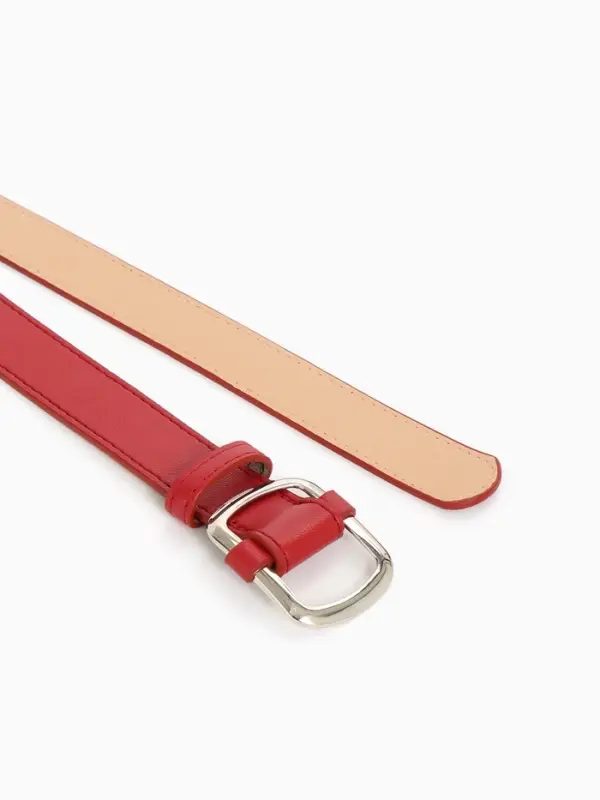 Ремень жен 05-01-02-07, Март2504, 2,7*0,3*110 см, без винта, пряж металл, затяжка,