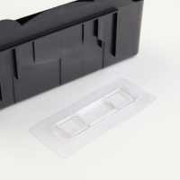 Подставка для зонтов, пластик, 23,5&times;7,5&times;11 см, 6,5&times;23,5&times;4 см, чёрная