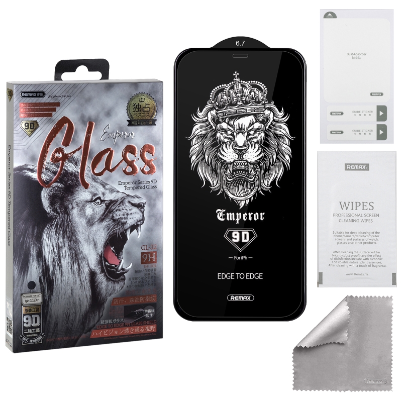 Защитное стекло iPh 12 Pro Max 9D Emperor Series GL-32 REMAX