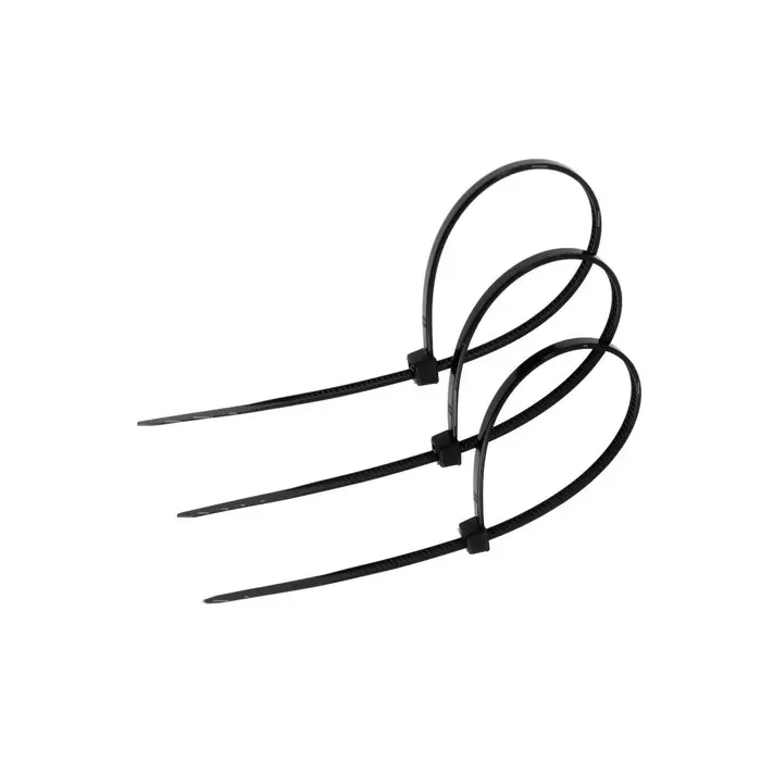 Хомут нейлоновый для стяжки, ТУНДРА, 2.5&times;150 мм, черный, 100 шт.