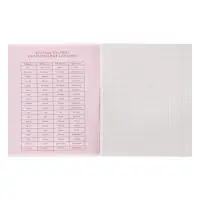 Тетрадь предметная 36 листов в клетку, Calligrata &laquo;MonoTone. Английский язык&raquo;, обложка мелованная бумага, серые листы