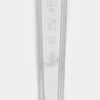 Ложка пластиковая одноразовая Не ЗАБЫЛИ! &laquo;Премиум&raquo;, 18 см, прозрачная, набор 6 шт./уп.