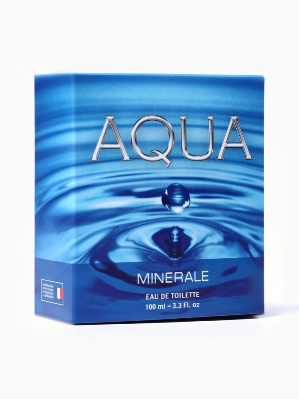 Туалетная вода мужская Aqua Minerale, 100 мл (по мотивам Azzaro Chrome (Azzaro)
