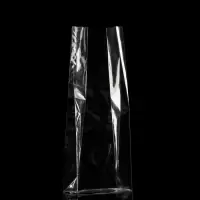 Пакет полипропиленовый фасовочный, прямоугольное дно, прозрачный, 10 х 6 х 28 см