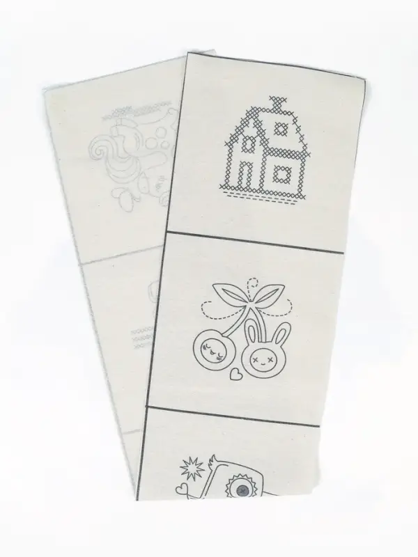 Набор для творчества. Вышивка на холсте "Первые стежки"