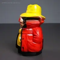 Копилка для денег &laquo;Поросенок детектив&raquo;, 27&times;18&times;16 см, гипс