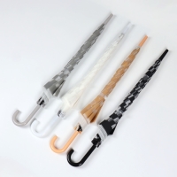 Зонт - трость полуавтоматический &laquo;Клетка&raquo;, 8 спиц, R = 47/55 см, D = 110 см, цвет МИКС