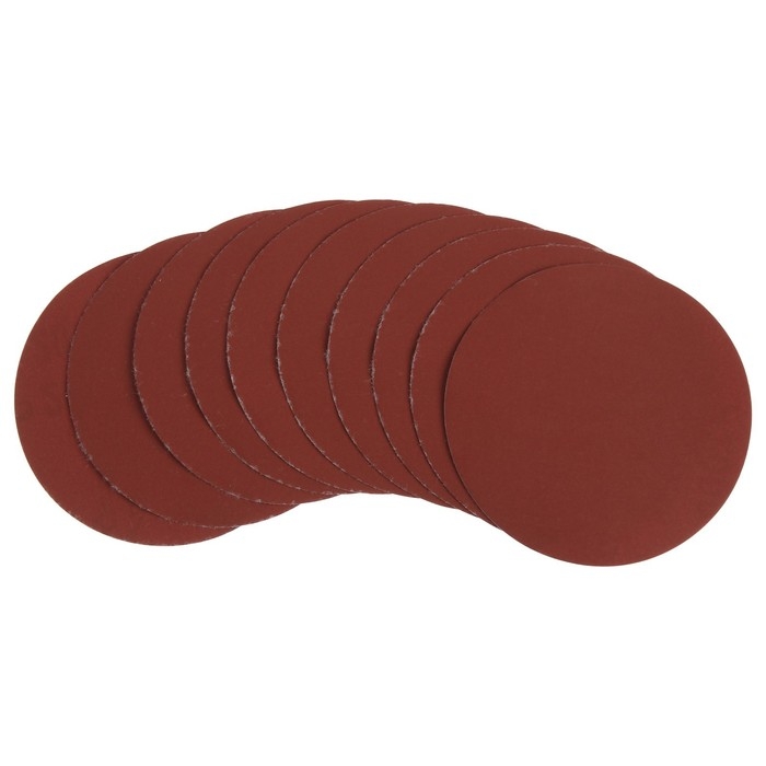 Круг абразивный шлифовальный под "липучку" ТУНДРА, 125 мм, Р2000, 10 шт.