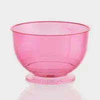 Креманка пластиковая одноразовая &laquo;Кристалл&raquo;, 200 мл, красная