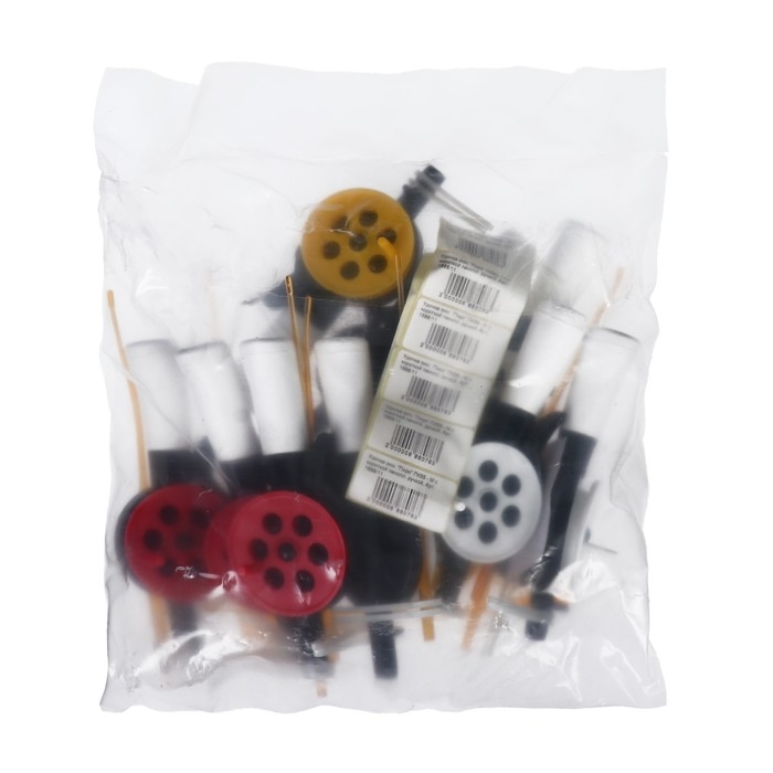 Удочка зимняя "Пирс" ПК55 - М с короткой пенопластовой ручкой, МИКС