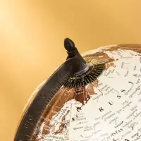 Глобус сувенирный, 23&times;20&times;34.5 см, подставка дерево