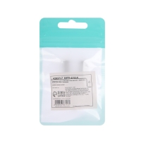 Разветвитель Luazon, Jack 3.5 мм (4pin)(m)-2xJack 3.5 (3 pin)(f), для микро и наушников