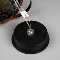 Садовый светильник на солнечной батарее &laquo;Лейка&raquo;, 21 &times; 15 &times; 9.5 см, 37 LED, свечение тёплое белое