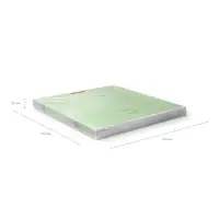 Тетрадь 12 листов в узкую линейку, ErichKrause &laquo;Классика&raquo;, обложка мелованный картон, блок офсет 100% белизна, зелёная