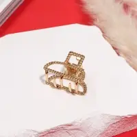 Крабик для волос &laquo;Эмма&raquo;, дуга, 2.5 см, золото