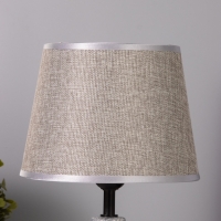 Лампа настольная "Никс" 1х40Вт Е27 серый 20х20х30см МОДЕЛЬ: