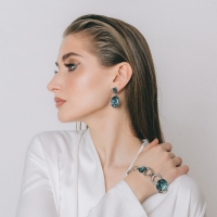 Серьги &laquo;Галиотис&raquo; абстракт