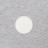 Лейбл из ПВХ Dzeta Round, L, белый