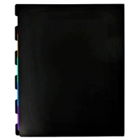 Нотная папка - 30 файлов 60 листов черная