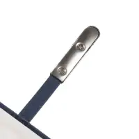 Ежедневник недатированный формат А5, с хлястиком, 112л, линия, пвх, Узор Синий