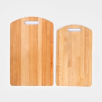 Набор досок разделочных 2 шт 30x18x0,8 см и 35x22x0,8 см, береза, пропитана мин маслом
