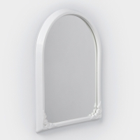 Зеркало в рамке, 49,5&times;39 см, цвет белый