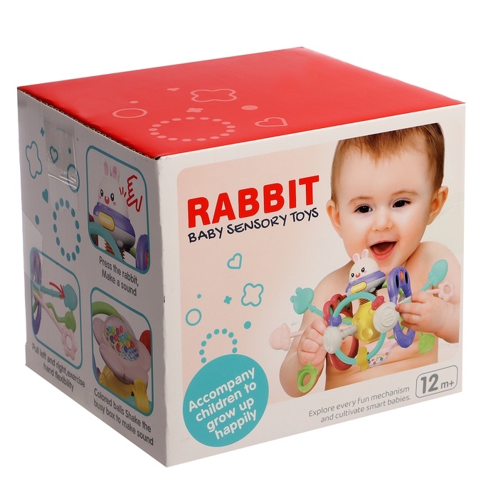 Развивающая игрушка &laquo;Кролик&raquo;, с тянучками
